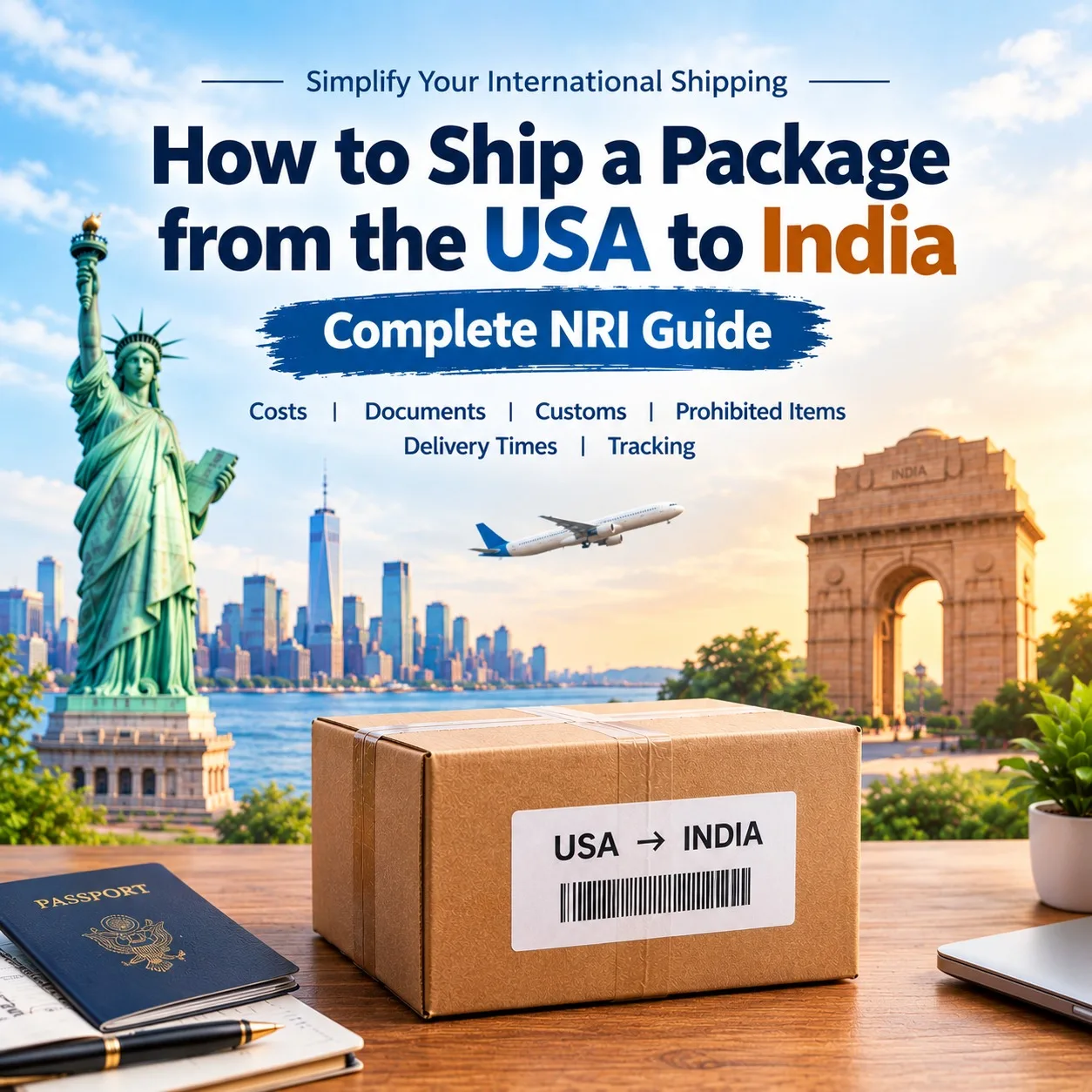How to ship a package from the USA to India - Complete NRI Shipping Guide